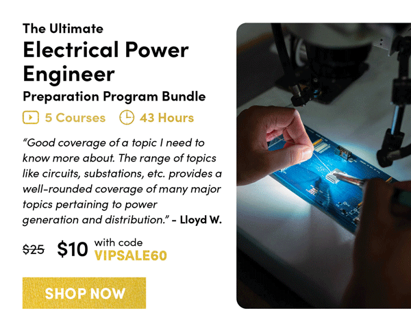 Electrical Power Engineer Bundle | Shop Now