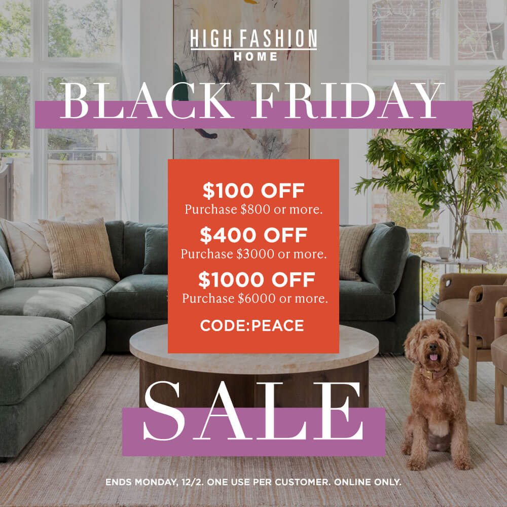 High Fashion Home - Black Friday