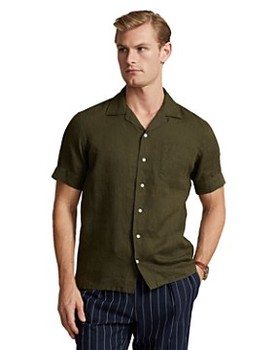 Polo Ralph Lauren Classic Fit Linen Camp Shirt