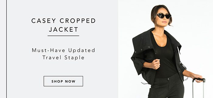 Casey Cropped Jacket - Shop Now