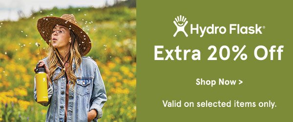 Hydro Flask: Extra 20% Off