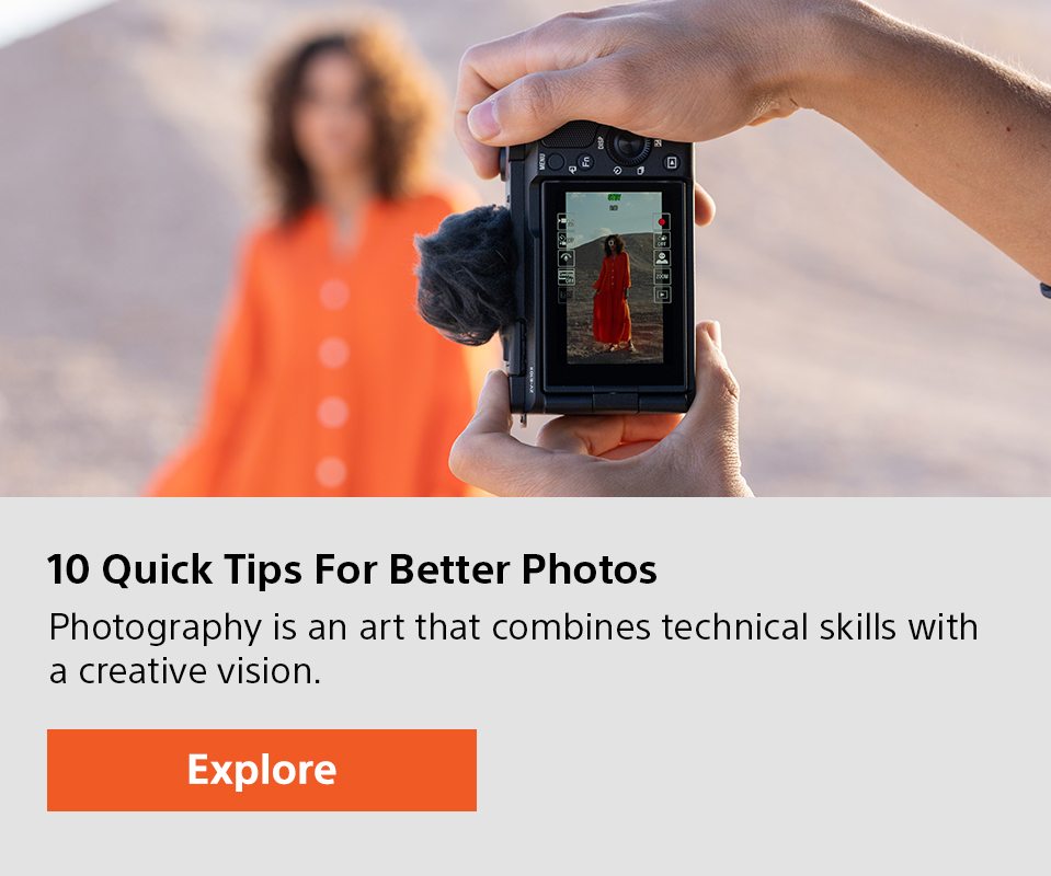 10 Quick Tips For Better Photos | Photography is an art that combines technical skills with a creative vision. | Explore 