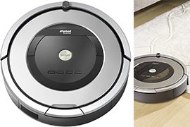 iRobot Roomba 860 Robotic Vacuum (Certified Refurbished) with Virtual Wall Barrier & Scheduling Feature