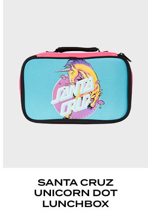 Santa Cruz Unicorn Dot Lunchbox