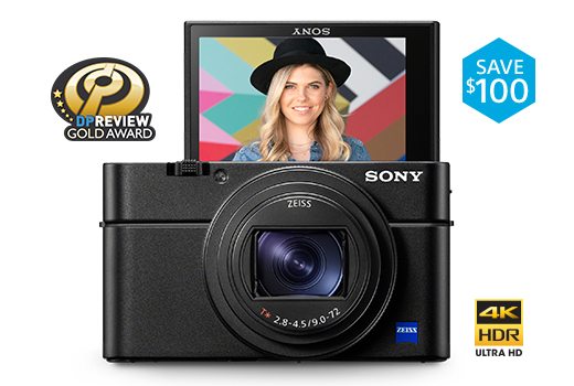 SAVE $100 | RX100 VII Compact Camera