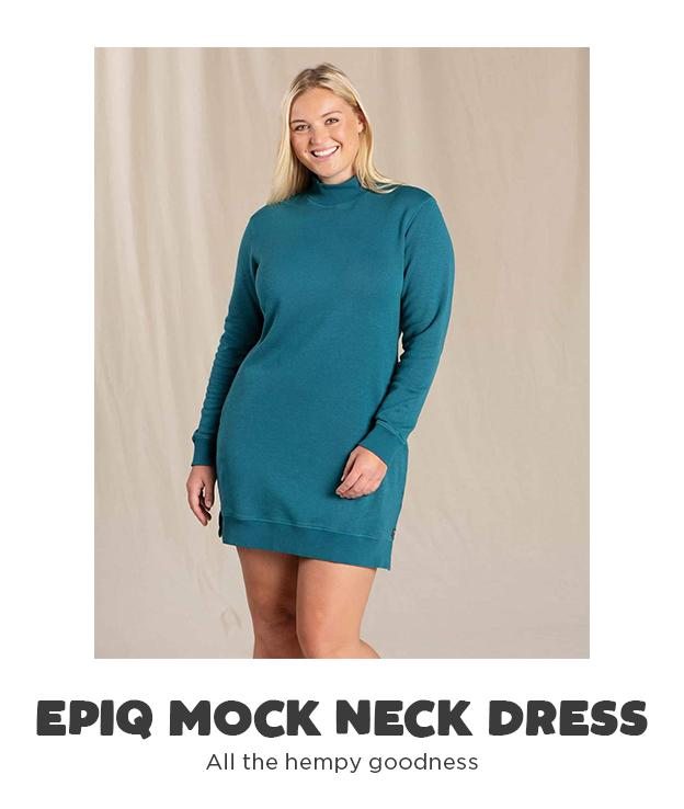 Epiq Mock Neck Dress