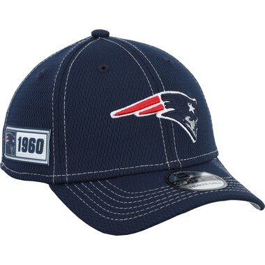 New England Patriots New Era Toddler 2019 NFL Sideline Road 39THIRTY Flex Hat - Navy