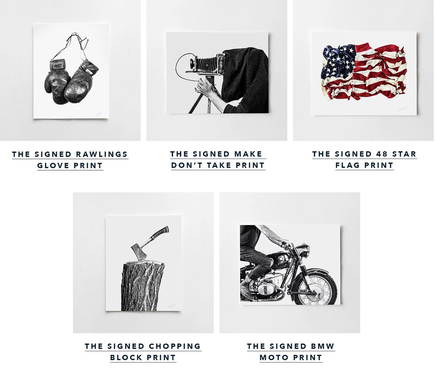 Shop the Signed Prints