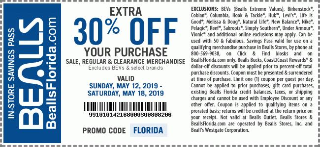 Extra 30% Off Your Purchase | Code FLORIDA | Get Coupon