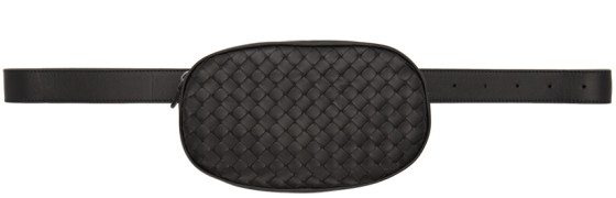 Bottega Veneta - Black Intrecciato Belt Bag