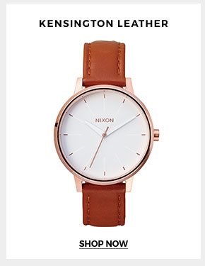 Shop Nixon Kensington Leather