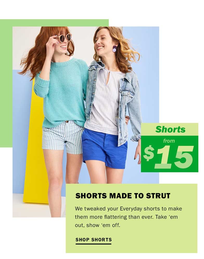 Shorts made to strut