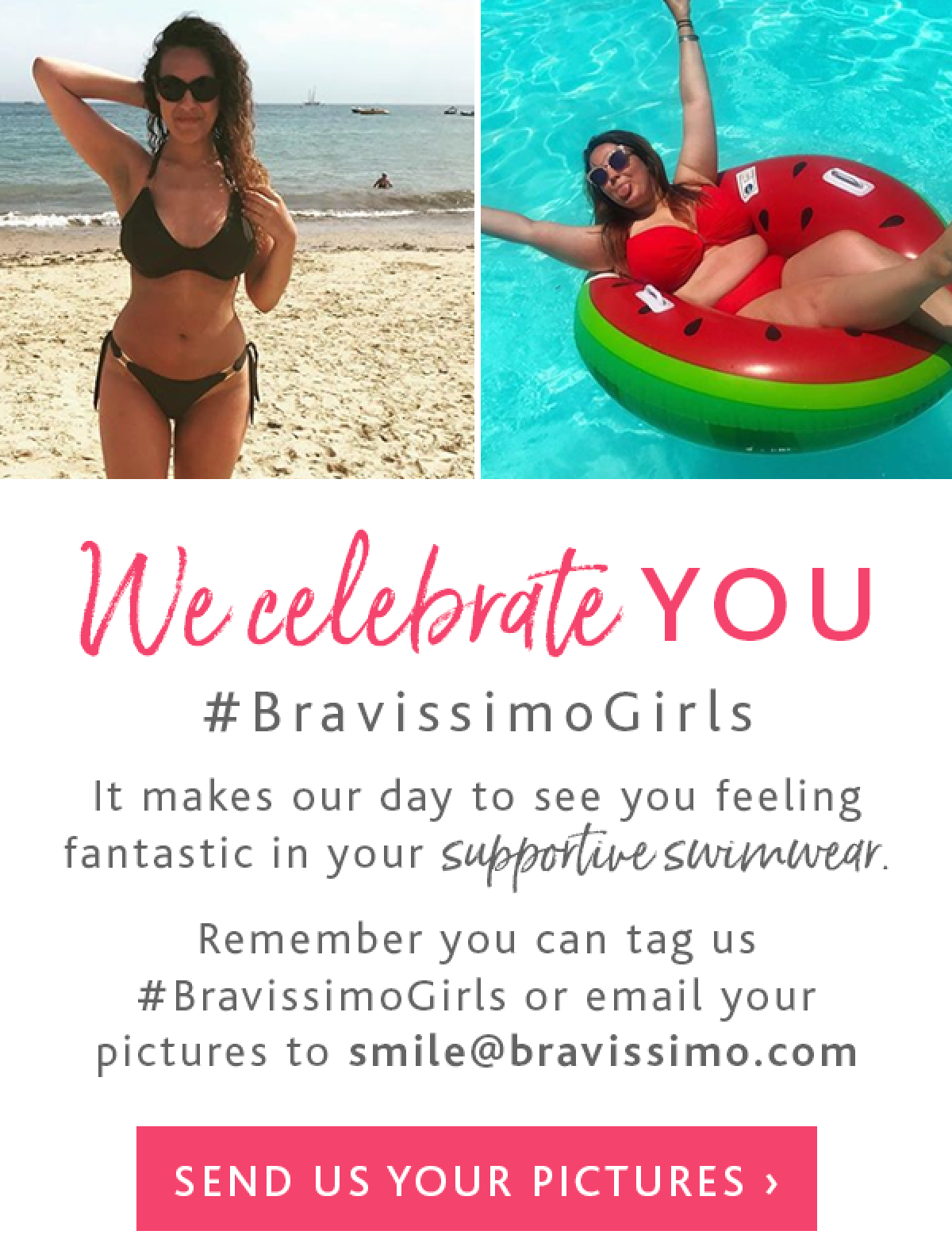 M We celebrate you #BravissimoGirls