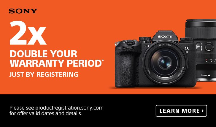 2X Double your warranty period just by registering