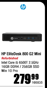 HP EliteDesk 800 G2 Mini