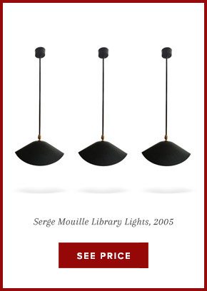 Set of Three Library Lights by Serge Mouille