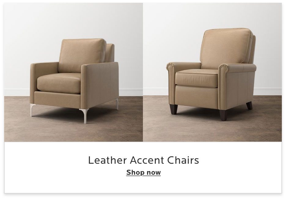 Leather Accent Chairs. Shop now