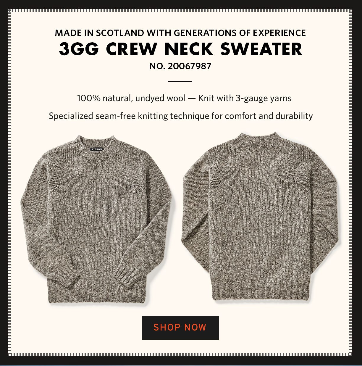filson wool sweater