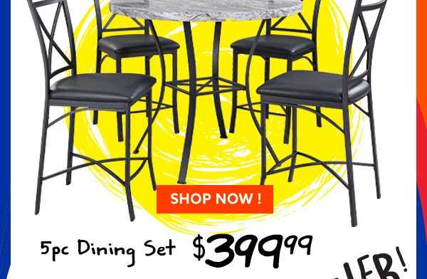 5pc Dining Set