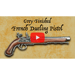 Grey Finished French Dueling Pistol