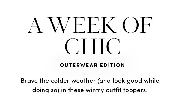 A Week Of Chic
