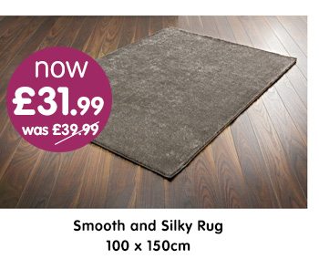 Smooth and Silky Rug 100 x 150cm