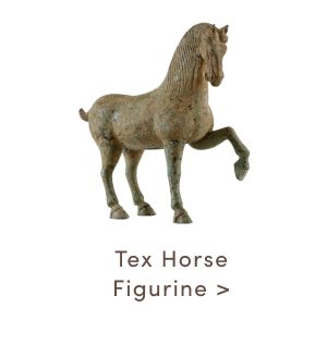 Tex Horse Figurine