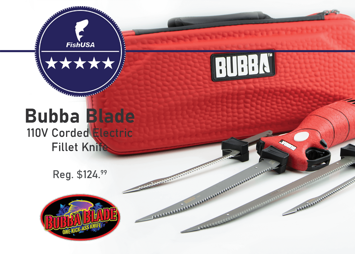 Bubba Blade 110V Corded Electric Fillet Knife