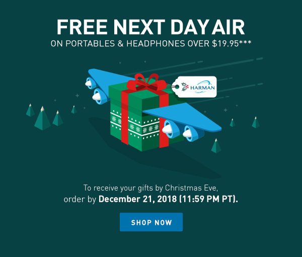Free Next Day Air Shipping on Portables and Headphones over $19.95***. Shop now