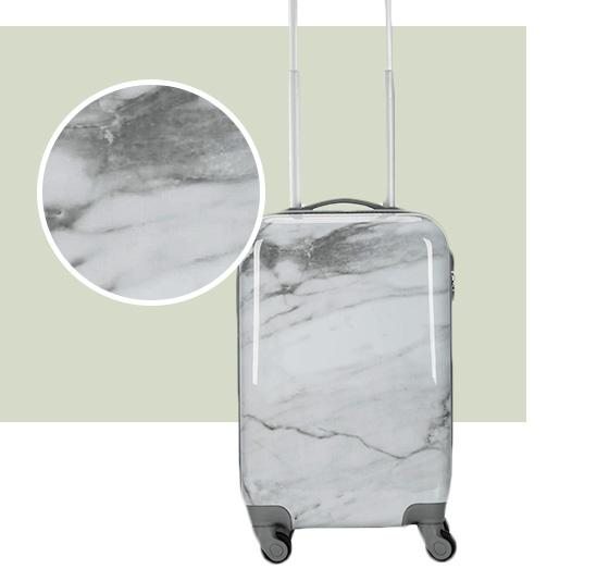 dunelm marble suitcase