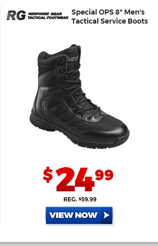 Response Gear Special OPS 8" Men's Tactical Service Boots