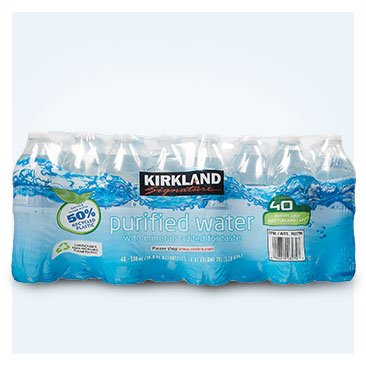 Kirkland Signature Premium Bottled Drinking Water, 40 x 16.9 oz