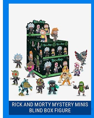 Rick and Morty Mystery Minis Blind Figure