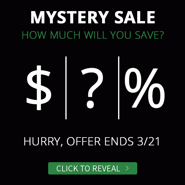 Mystery Sale - How much will you save?