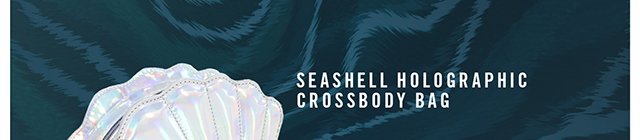 Seashell Holographic Crossbody Bag
