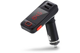 Aduro Auto Sound 50 Wireless Car FM Radio Transmitter w/ Dual USB Charging ports