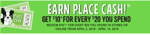 Earn PLACE Cash