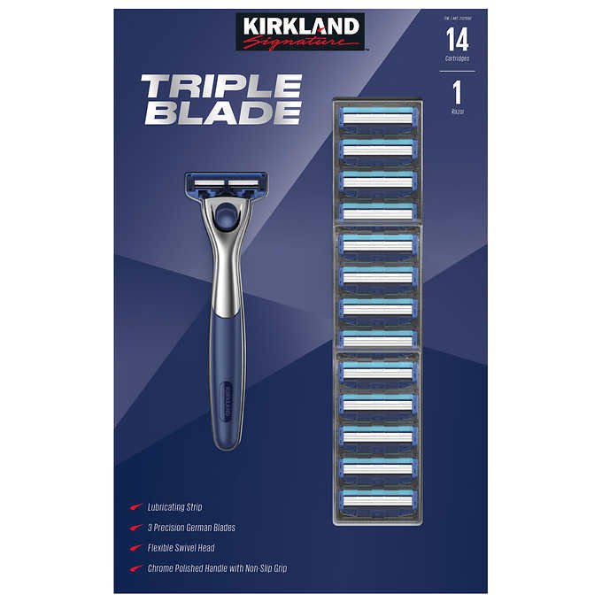 Kirkland Signature Triple Blade Razor 14-Count