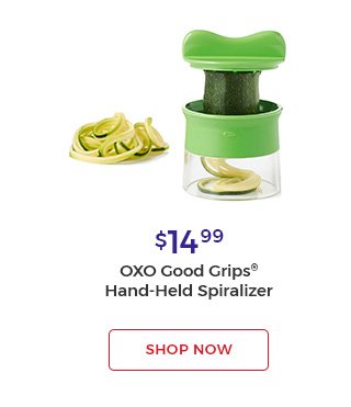 $14.99 oxo good grips(R) hand-held spiralizer shop now