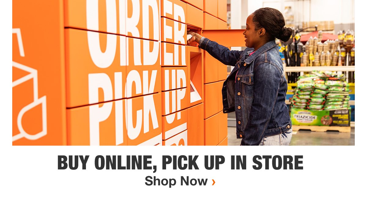 Buy Online, Pick Up in Store