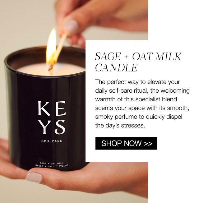 Sage + Oat Milk Candle