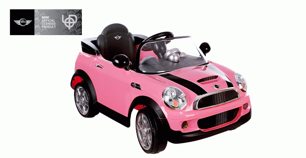 Mini Cooper 6V Electric Ride On with Remote Control