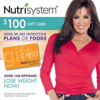 Nutrisystem $100 Gift Card