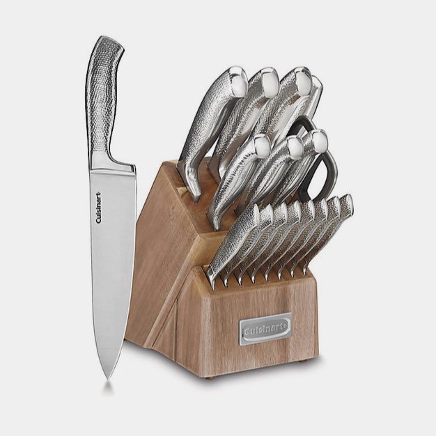 Cuisinart® Classic™ stainless steel 17-piece knife block set