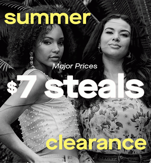 summer $7 steals clearance