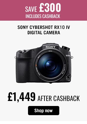 Save £300 - Sony Cybershot RX10 IV