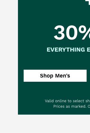 Men's Bestsellers 30% off