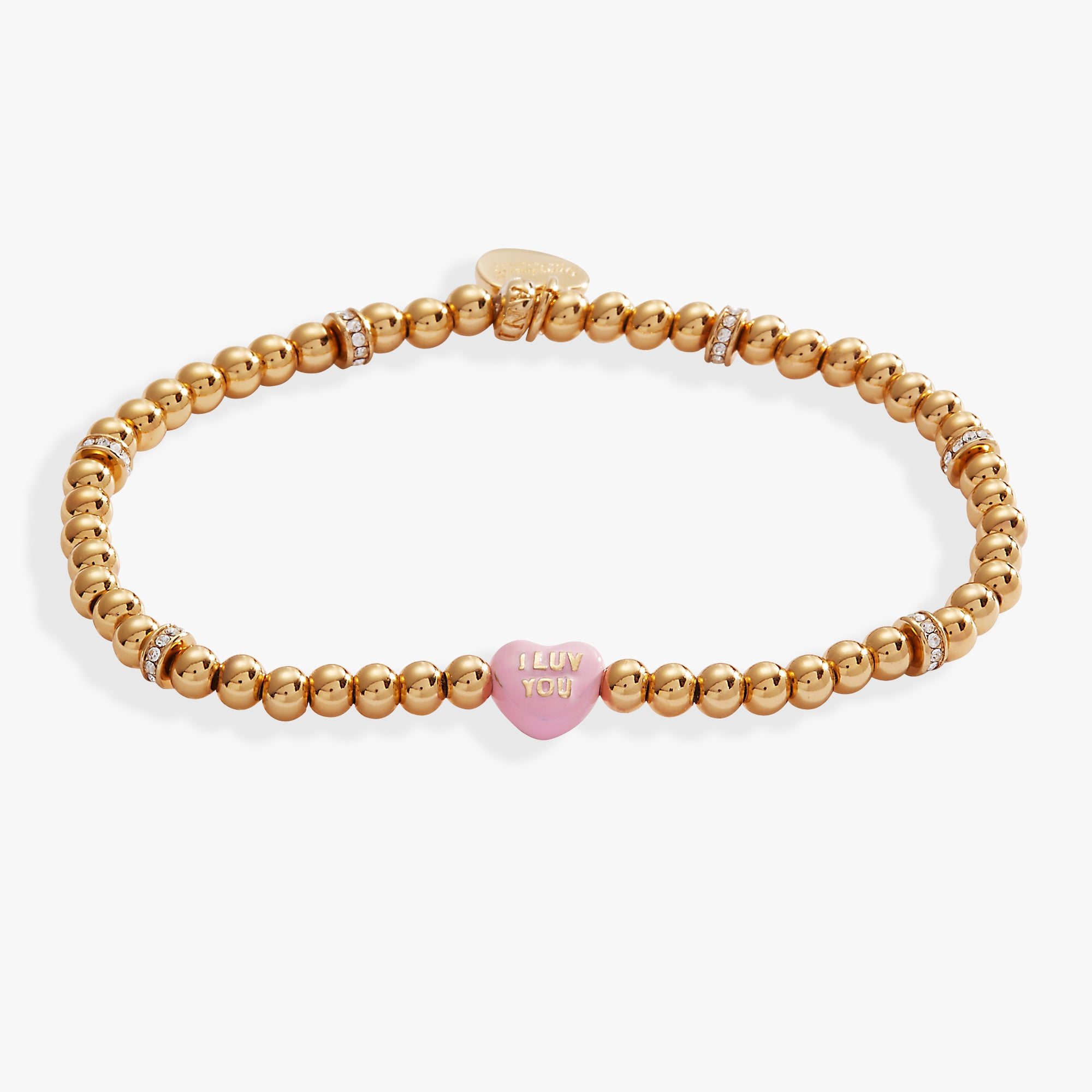 Image of Sweethearts® “I Luv You” Stretch Bracelet