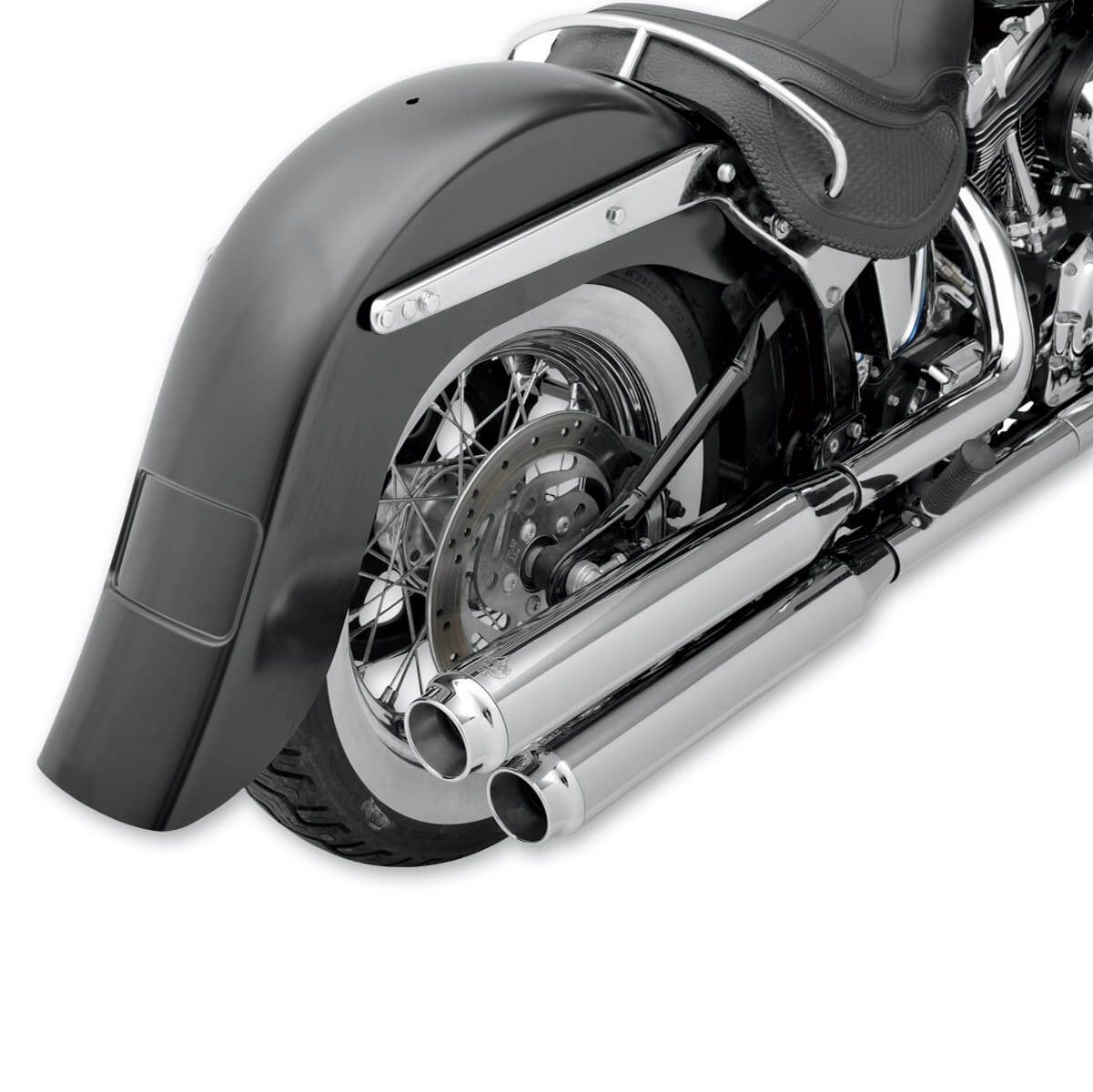 Stretch rear fender