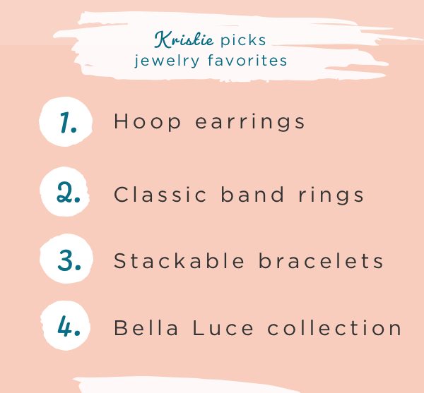 Kristie loves her hoop earrings, shop them all!